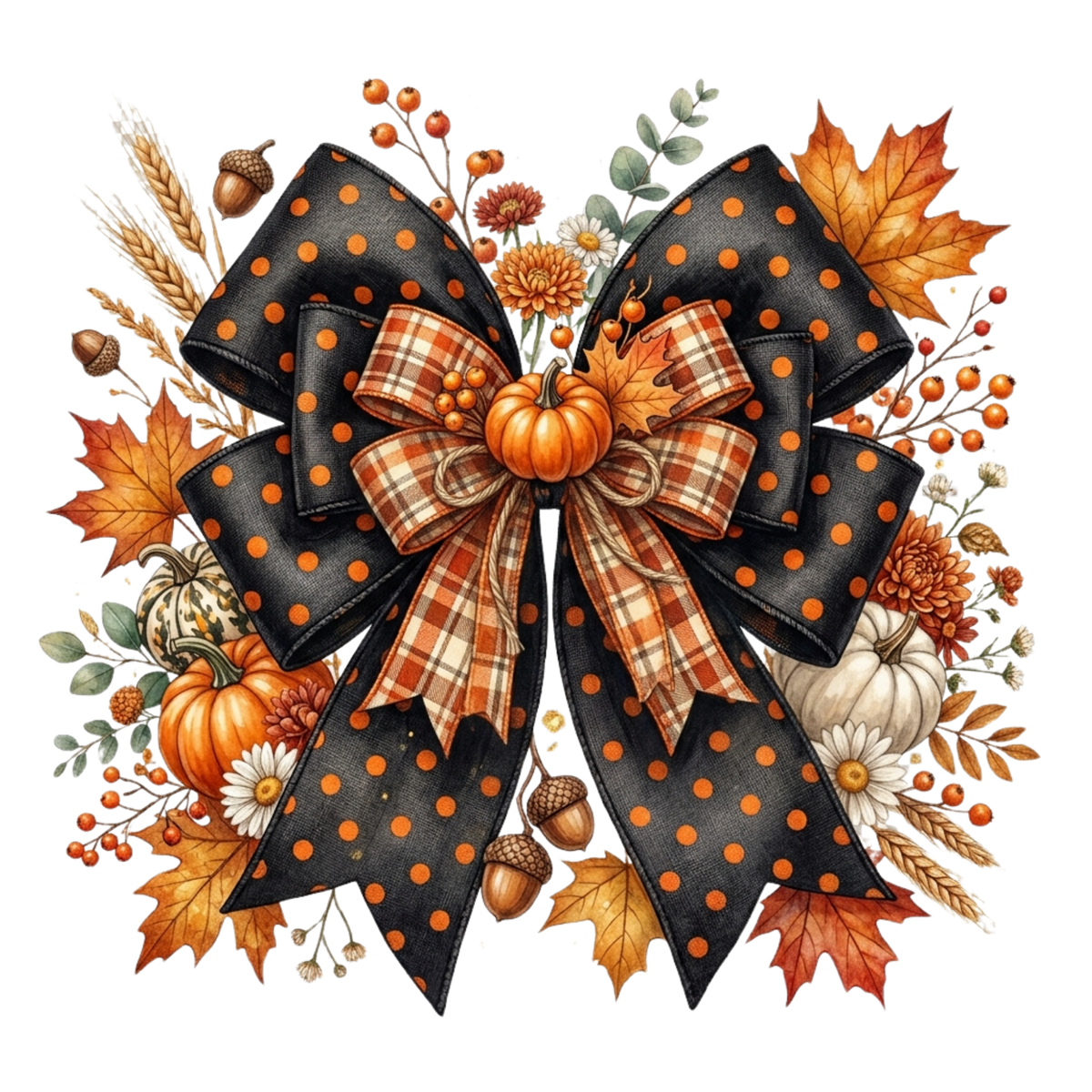 Fall Acorn Bow