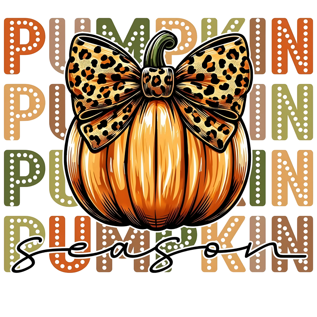 Pumkin Season Cheetah