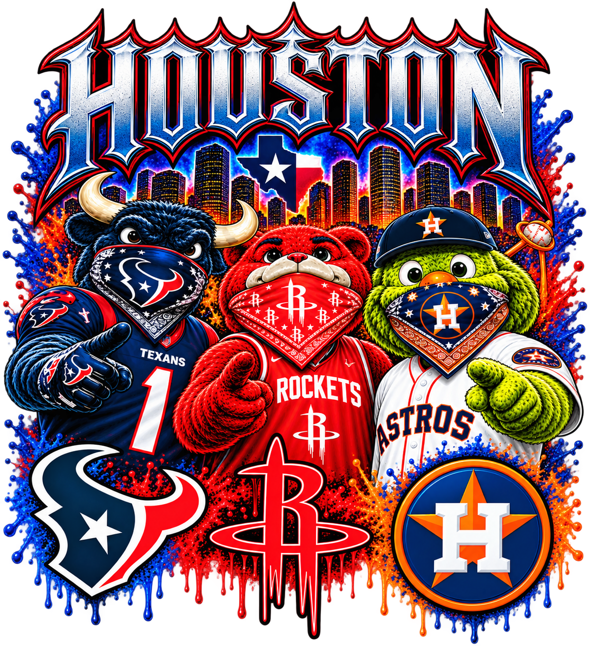 Houston Mascots
