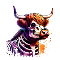 Skeleton Cow