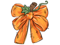 Pumpkin Bow