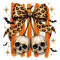 Cheetah Bow Skull