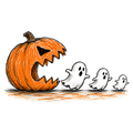 Pumpkin Chasing Ghosts